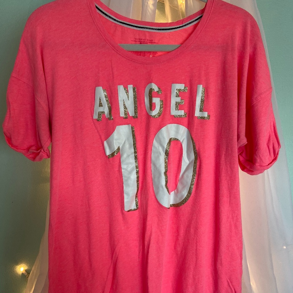 Victoria’s Secret Bright Pink Angel 10 Nightgown